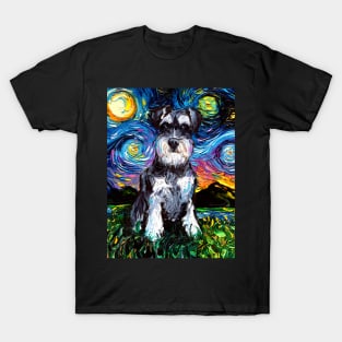 Schnauzer Night T-Shirt